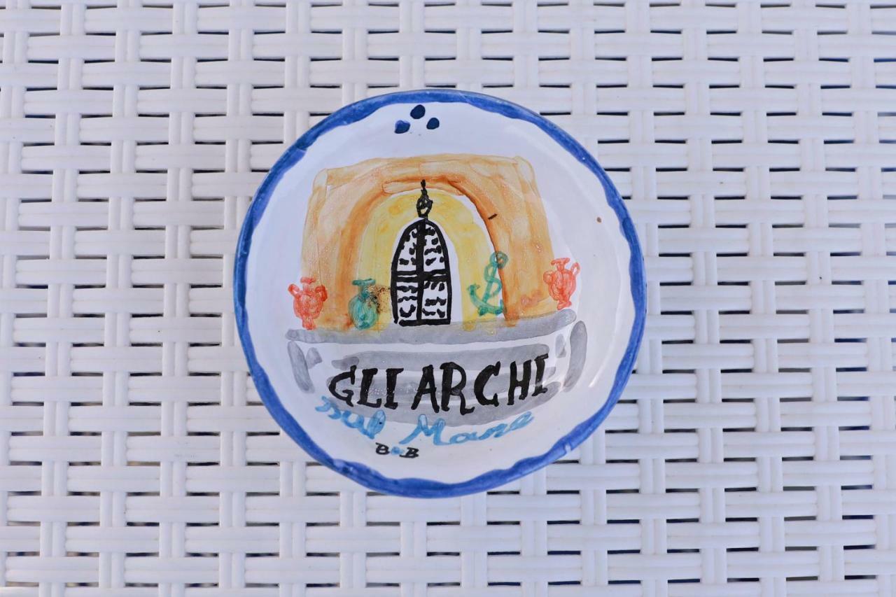 Bed and Breakfast Gli Archi Sul Mare Geata Exterior foto